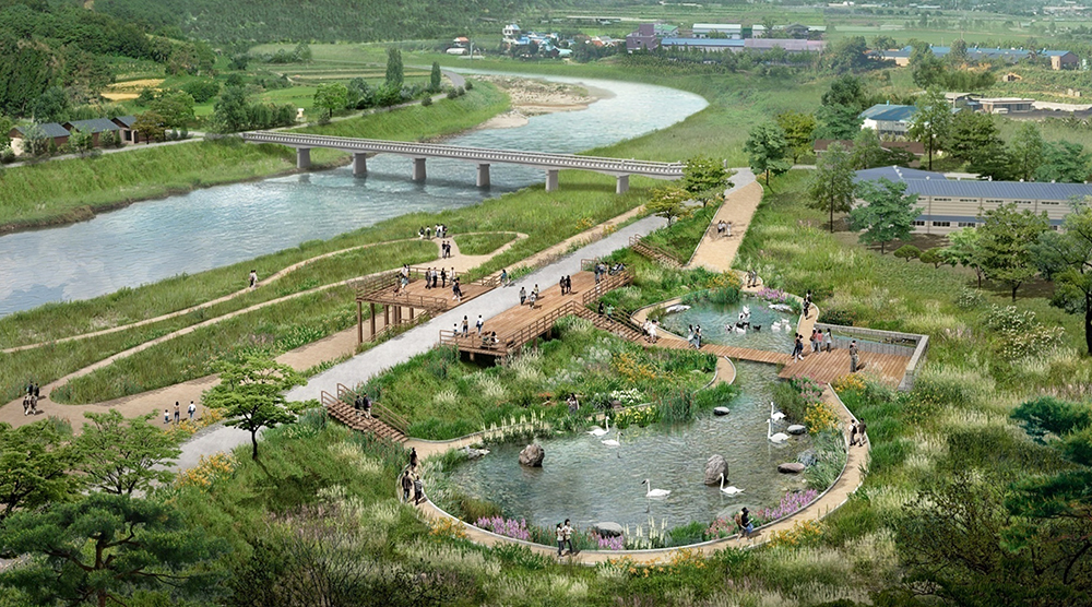 삽교천권역 하천기본계획 및 하천시설관리대장작성 용역 > 수자원 | (주)삼안
