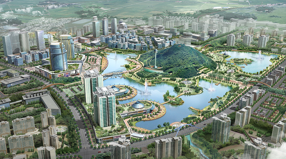 Landdev Development Project for New Town in Wirye